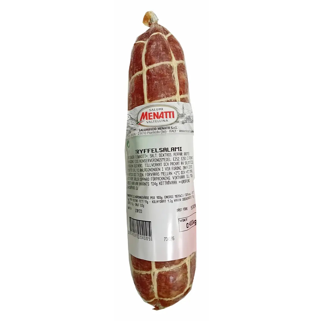 Produktbild för Salami Tryffel Hel 400g ITSalami Tryffel Hel 400g IT